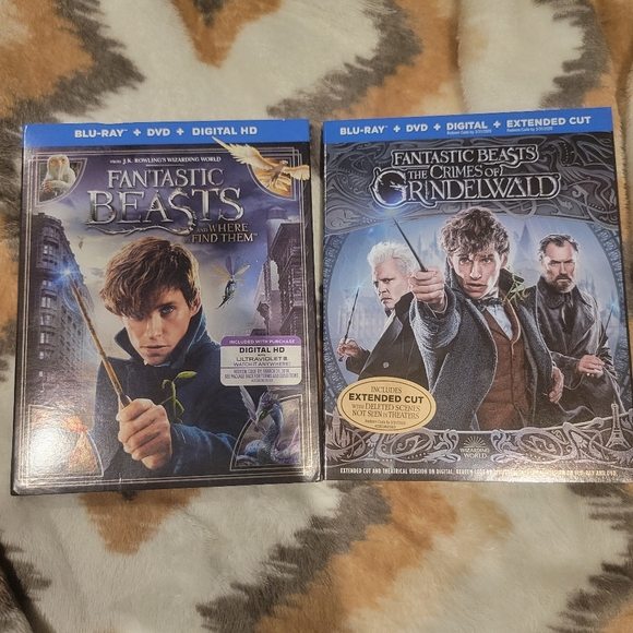 Fantastic Beasts Blu-ray/dvd Set - Picture 1 of 8